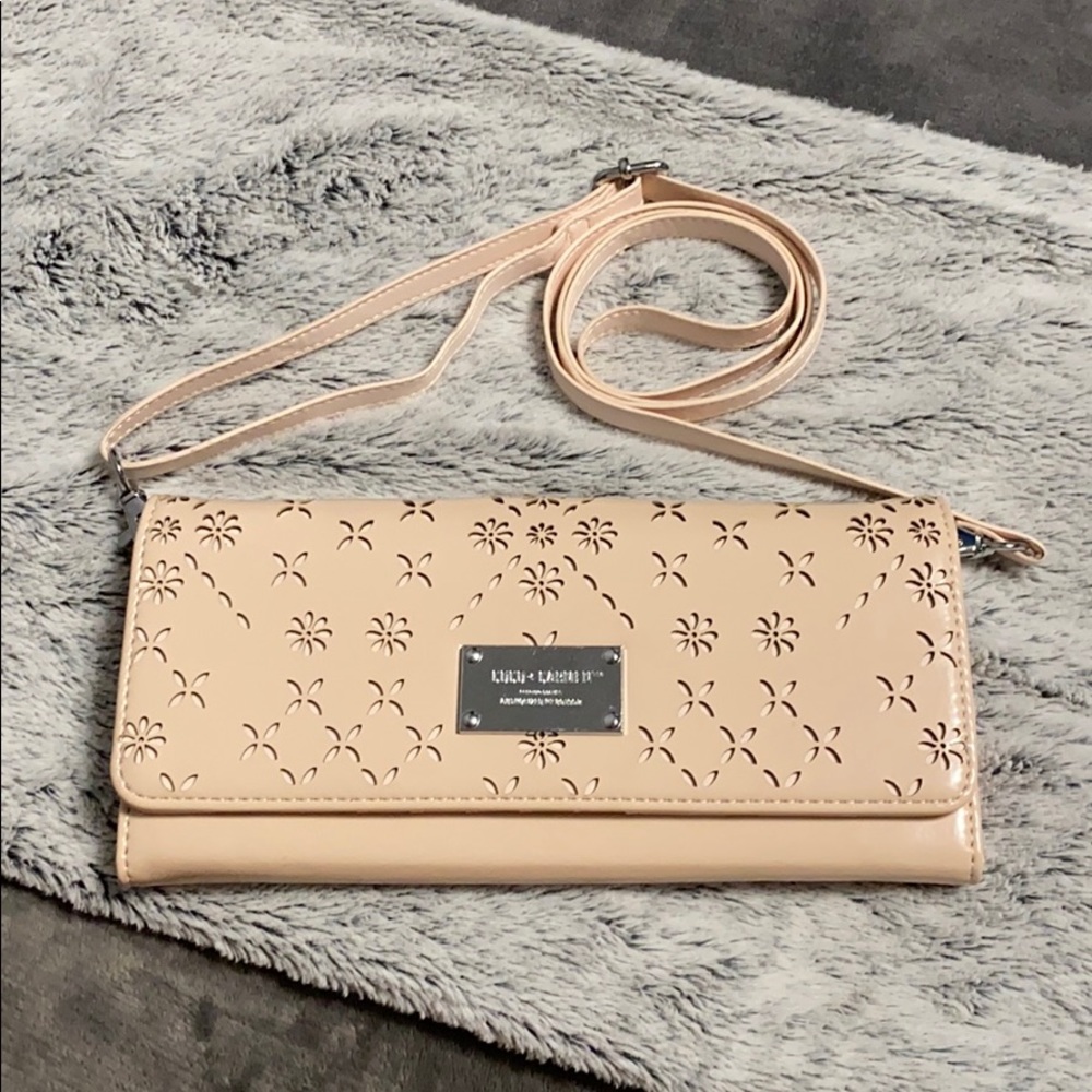 Coco Carmen wallet with over the shoulder strap